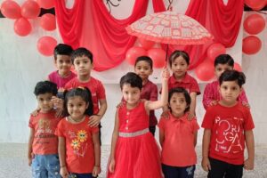 TODAY WE ALL ARE DRESSED IN RED